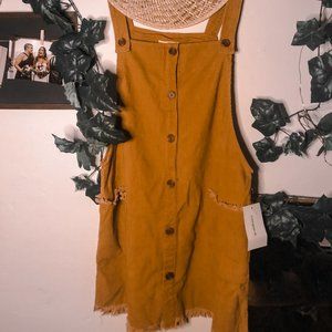 Le Lis Overall Dress Size M